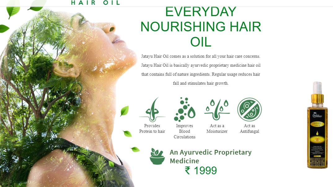 Jatayu Hair Oil Ayurvedic