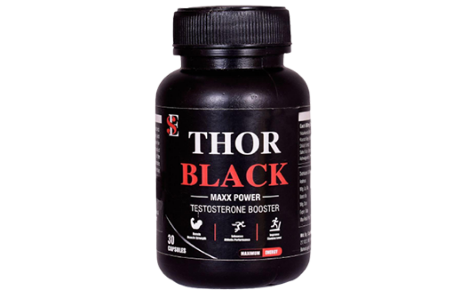 Thor Black – Maxx Power Testosterone Booster Capsules Price in India!