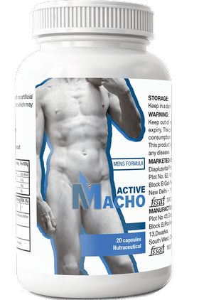 Macho Active Capsules – Improving the Men’s Sexual life! India